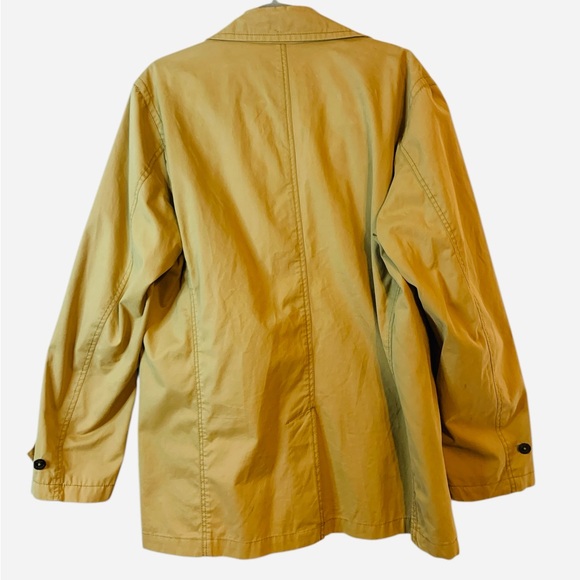 GAP Women's Tan Classic Tan Double Breasted Trench Coat. Size L - Picture 5 of 13